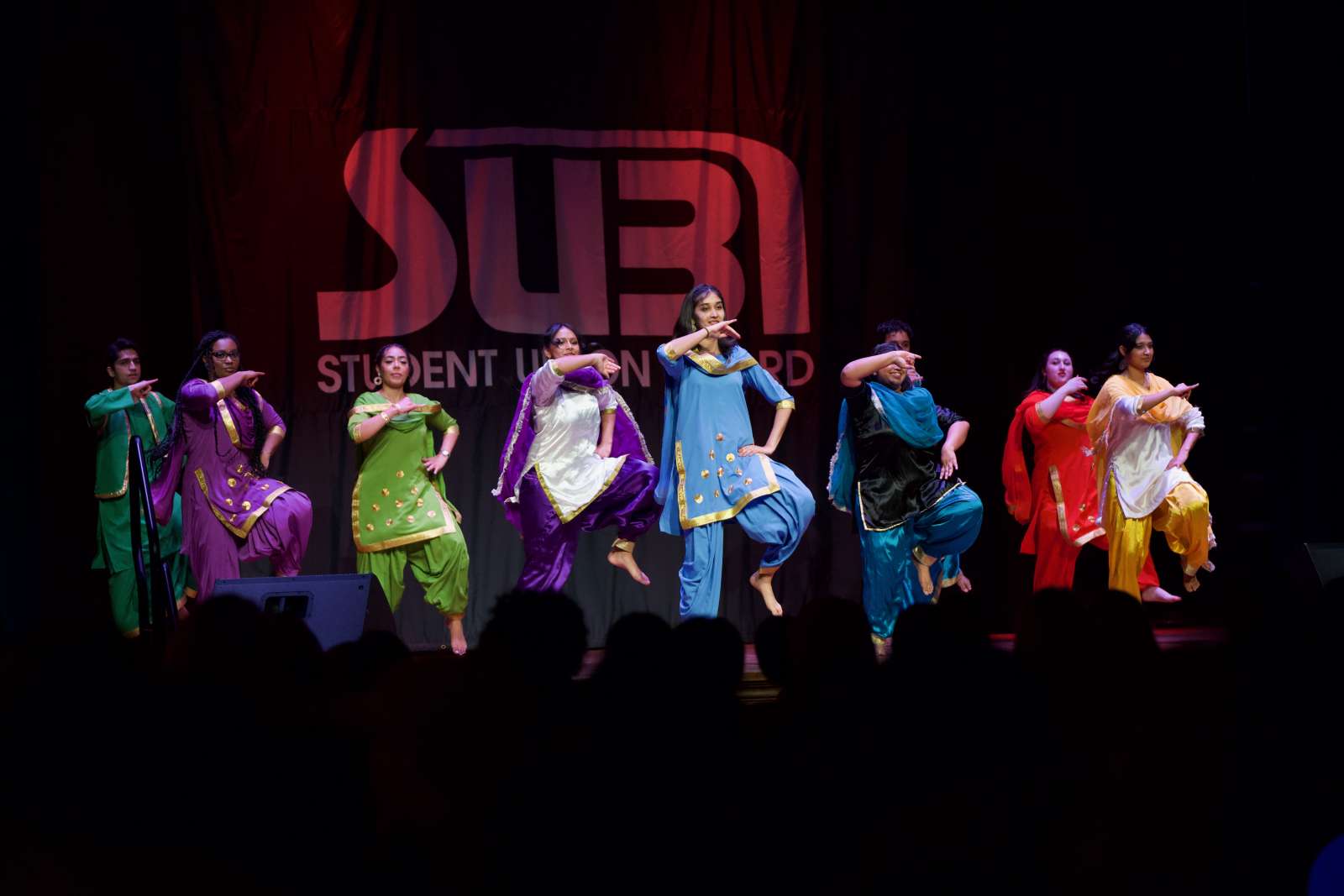 Students performing during Global Gala.